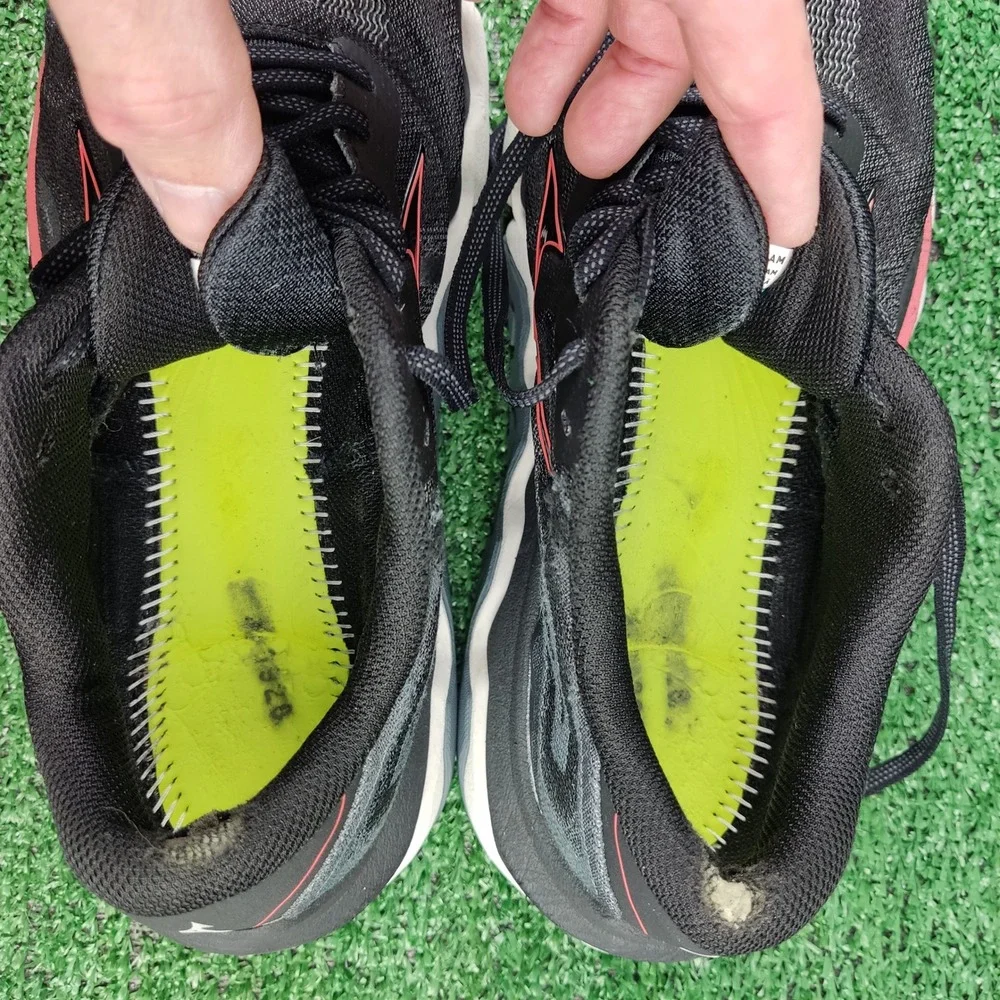 Mizuno Running Shoes Womens 10 Black Wave Horizon 6 J1GD242624‎ Stability Enerzy